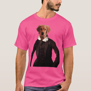 schattige gouden honkpuppy Distinguing Royal Dog T-shirt