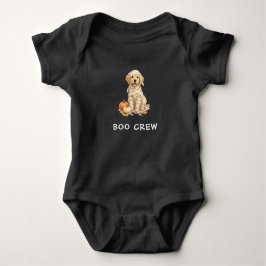 Schattige Gouden Retriever Halloween Mummie Boo Cr Romper