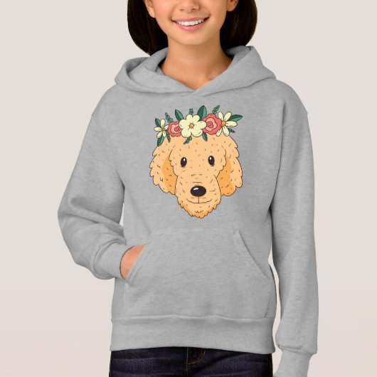 Schattige Gouden Retriever Kop (Voorkant)