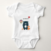 Schattige Grappig Baby Jersey Bodysuit | (Voorkant)