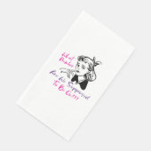 Schattige grappig bunco feest servet (Hoek)