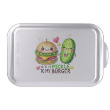 🍔🥒 Schattige & Grappig Cake Pan – "Jij bent de a