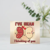 Schattige Grappig dat ik aan je heb gedacht Briefkaart (Staand voorkant)