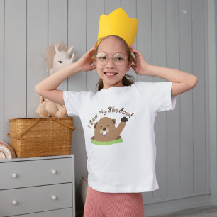 Schattige Grappig Groundhog Day Kinder Vakantie Gi T-shirt