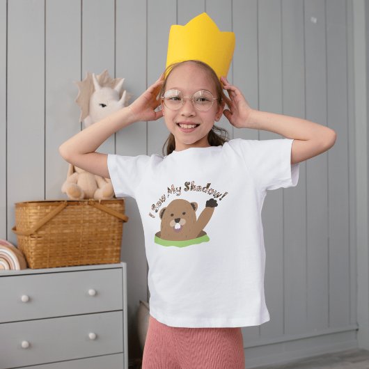 Schattige Grappig Groundhog Day Kinder Vakantie Gi T-shirt