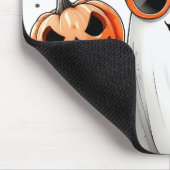 Schattige grappig Halloween spook Muismat (Hoek)