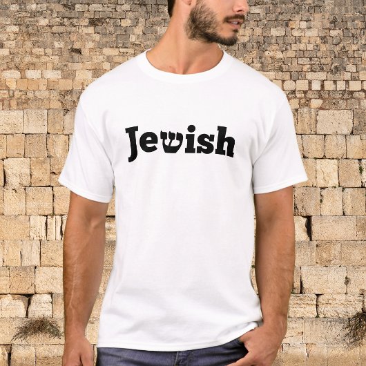 Schattige Grappig Hebreeuws Joods Cadeau T-shirt