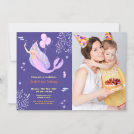 Schattige grappig | Kinder fotoverjaardag Kaart