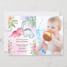 Schattige grappig | Kinder fotoverjaardag Kaart