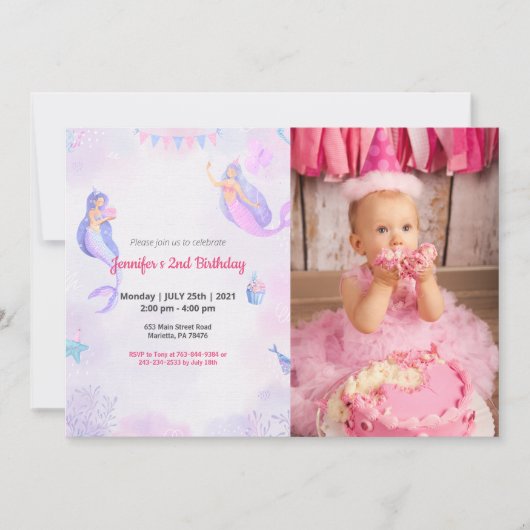 Schattige grappig | Kinder fotoverjaardag Kaart (Voorkant)