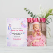 Schattige grappig | Kinder fotoverjaardag Kaart (Staand voorkant)