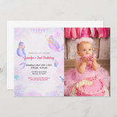 Schattige grappig | Kinder fotoverjaardag Kaart (Voorkant / Achterkant)