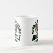 Schattige Grappig Knuffelig Cartoon Beer Koffiemok (Center)