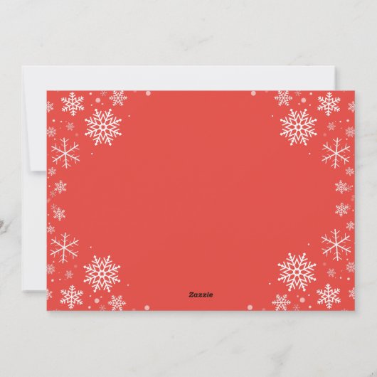 Schattige Grappig Leuk Lijst Crew Vrolijk Kerstfee Feestdagenkaart (Achterkant)