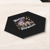 Schattige Grappig Luiaard Halloween Essential T-Sh Kartonnen Onderzetters (Schuin)