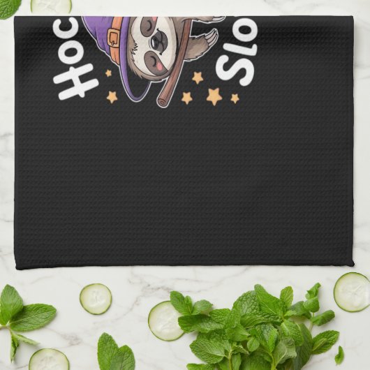 Schattige Grappig Luiaard Halloween Essential T-Sh Theedoek (Gevouwen)