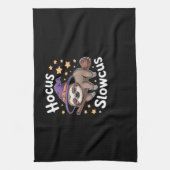 Schattige Grappig Luiaard Halloween Essential T-Sh Theedoek (Verticaal)