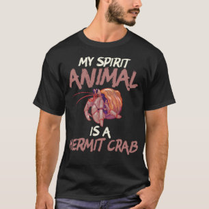Schattige & Grappig Mijn Spirit Animal Is Een Here T-shirt