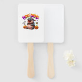 Schattige & Grappig MOO DENG Baby Hippo Pompoen Gh Handwaaier (Voorkant en achterkant)