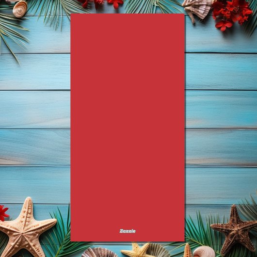 Schattige Grappig Santa Flamingo Tropisch Strand K Feestdagenkaart