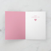 Schattige Grappig Snoep Harten Berichten Valentijn Feestdagen Kaart (Binnen)