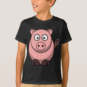 Schattige grappig varken t-shirt