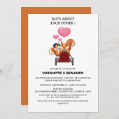 Schattige & Grappig Verlovingsfeest Kaart (Voorkant / Achterkant)