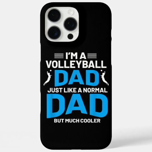 Schattige Grappig Volleybal Cadeau Voor Vaders En Case-Mate iPhone Case (Achterkant)