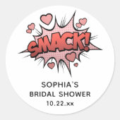 Schattige Grappig Vrijgezellenfeest Retro Bruiloft Ronde Sticker (Voorkant)