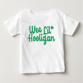 Schattige Grappig Wee Lil Hooligan St Patrick's Da (Voorkant)