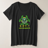 Schattige, grappig zombie t-shirt