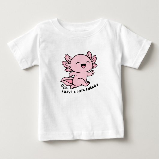 Schattige Grappige Axolotl Kinderkleding, Alotl En (Voorkant)