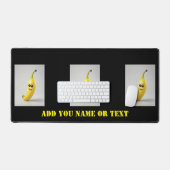 schattige grappige banaan Desk Mat (Keyboard & Muis)
