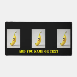 schattige grappige banaan Desk Mat