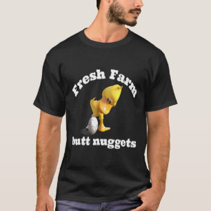 Schattige Grappige Boerderij Verse Kont Brokken Ki T-shirt