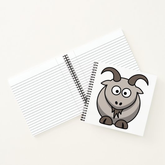Schattige grappige boerderijgeit notitieboek (Binnen)