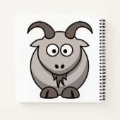 Schattige grappige boerderijgeit notitieboek (Achterkant)