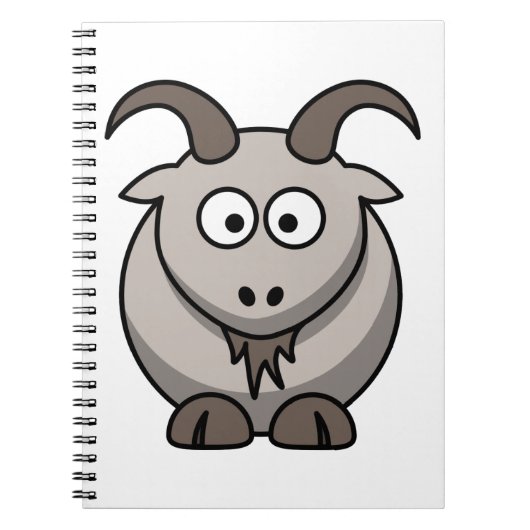 Schattige grappige boerderijgeit notitieboek (Voorkant)