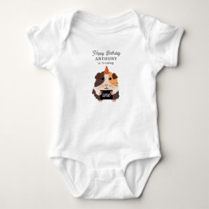Schattige Grappige Cavia Huisdier Kinderen Verjaar Romper