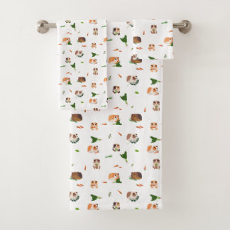 Schattige Grappige Cavia Huisdieren Kinderen Bad Handdoek