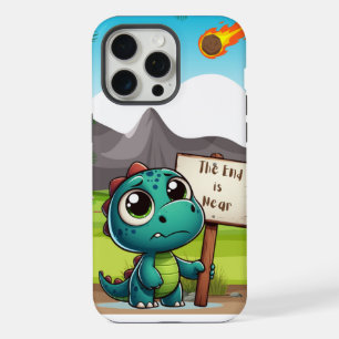 schattige, grappige dinosaurus iPhone 15 pro max case