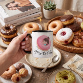 Schattige grappige donut  mok