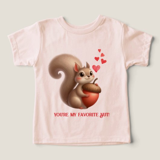 Schattige grappige eekhoorn Valentijnsdag (Design voorkant)