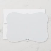 Schattige grappige eekhoorn Valentijnsdag Feestdagenkaart (Achterkant)