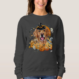 Schattige Grappige Hond Op Maat Gemaakte Golden Re Trui