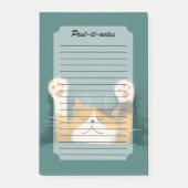 Schattige Grappige Kat Slapend Post-it® Notes (Voorkant)