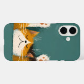 Schattige Grappige Katten Slaapje Case-Mate iPhone Case (Achterkant (horizontaal))