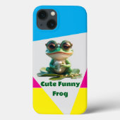 Schattige Grappige Kikker Case-Mate iPhone Case (Achterkant)