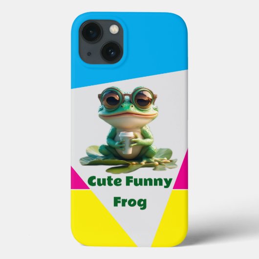 Schattige Grappige Kikker Case-Mate iPhone Case (Achterkant)