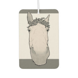 Schattige Grappige Paard Liefhebber Grap Toezicht  Luchtverfrisser